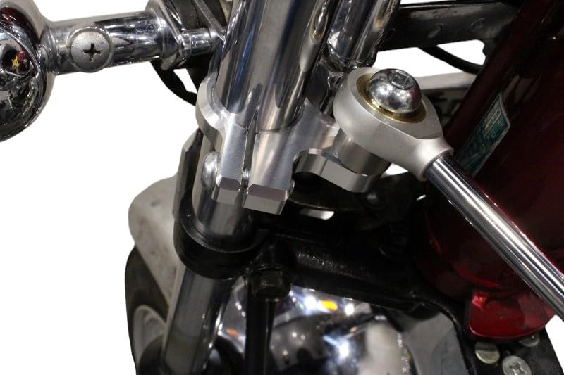 Amazon | ミニモト アルミ製ステアリングダンパーフォーククランプ